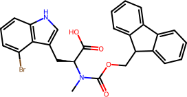 Fmoc-N-methyl-4-bromo-L-tryptophan