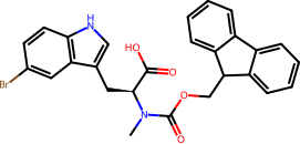 Fmoc-N-methyl-5-bromo-L-tryptophan