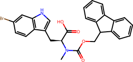 Fmoc-N-methyl-6-bromo-L-tryptophan