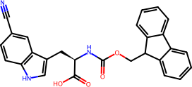 Fmoc-5-cyano-D-tryptophan