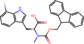 Fmoc-N-methyl-7-iodo-L-tryptophan